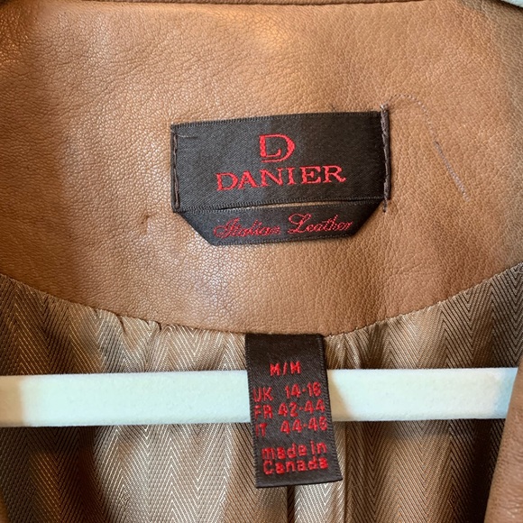 Danier Italian Leather Coat - Picture 4 of 4